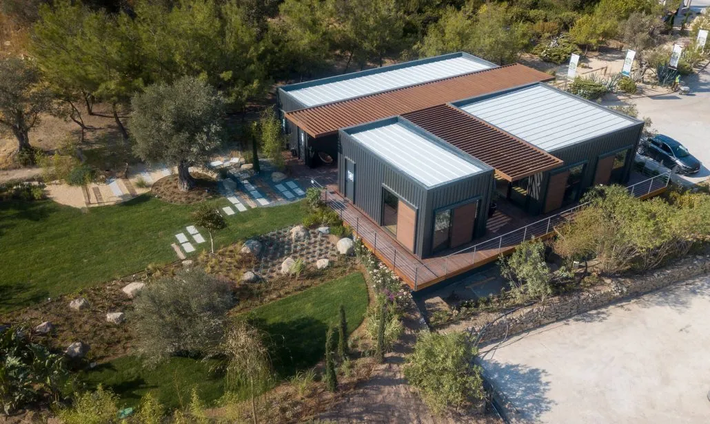 modüler satış ofisi