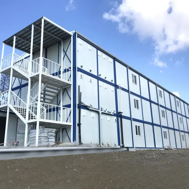 prefabrik şantiye kamp binası